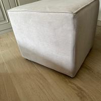 Pouf in velluto