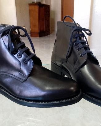 Stivaletti scarpe uomo GDF n. 42 militari Basento 