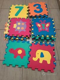 tappeto puzzle per bambini