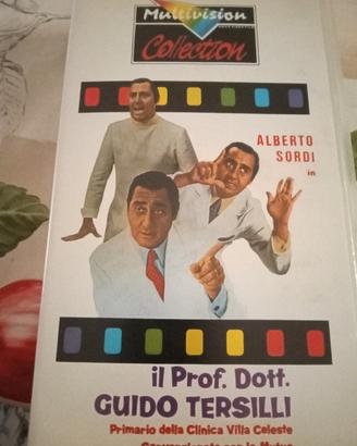 VHS- Il Prof. Guido Tersilli - con Alberto Sordi