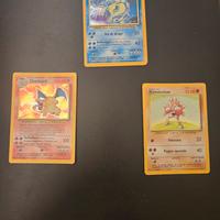 lotto pokemon set base compreso di charizard