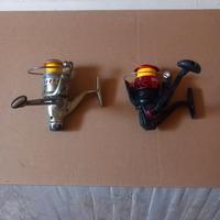 mulinelli da pesca perfettamente funzionanti 