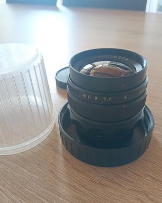 Obiettivo grandangolo Mir 37 1-b F2.8 M42