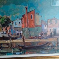 QUADRO OPERA ARTISTA MAGGI GIANPIETRO OLIO SU TELA