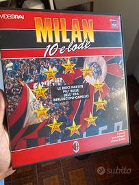 VHS video Rai Milan 10 e lode  anni 80 originali