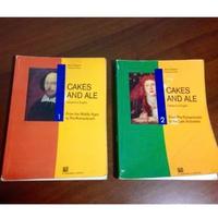Libri di letteratura inglese "Cakes and Ale 1 e 2"