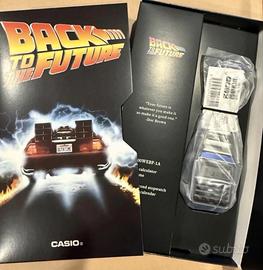 Orologio Casio 40th Back to the Future NUOVO