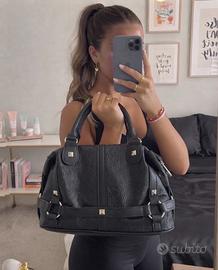 Borsa a mano Camomilla Milano nera
