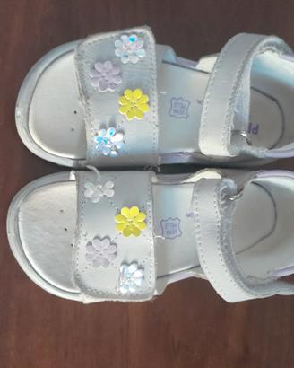 scarpe sandali bimba vera pelle