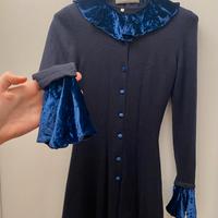 Vestito in lana e seta Blumarine