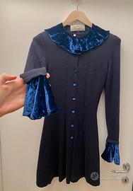 Vestito in lana e seta Blumarine