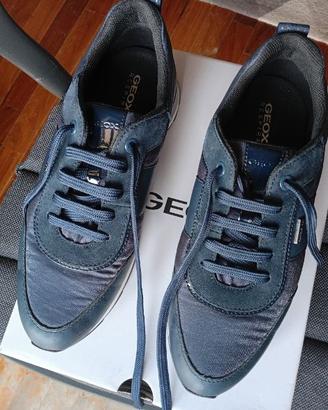 SCARPE GEOX RESPIRA (DONNA)N.39 .BLU-MOD.AMPHIBIOX