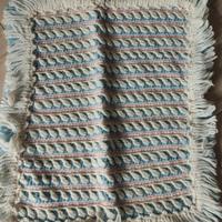 coperta culla pura lana vintage Canetta