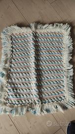 coperta culla pura lana vintage Canetta