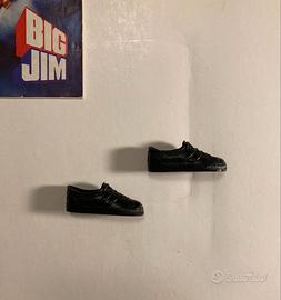 Big Jim outfit scarpe nere da ginnastica Mattel