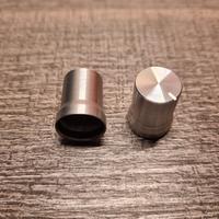 MANOPOLA pirulino ALLUMINIO 15x15mm FORO 6mmMANOPO