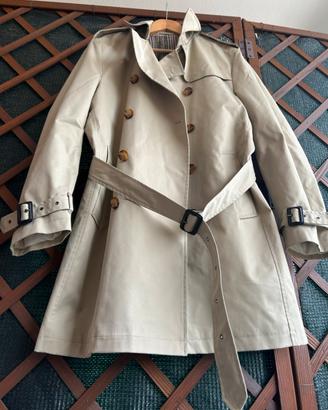 Trench Uomo Doppio Petto Beige - Come Nuovo