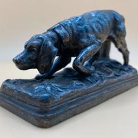 Statuetta cane da caccia