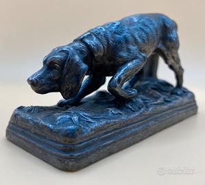 Statuetta cane da caccia