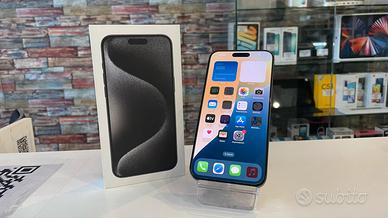 IPHONE 15 PRO MAX 512GB NERO - GARANZIA 12 MESI