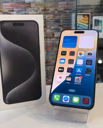 IPHONE 15 PRO MAX 512GB NERO - GARANZIA 12 MESI