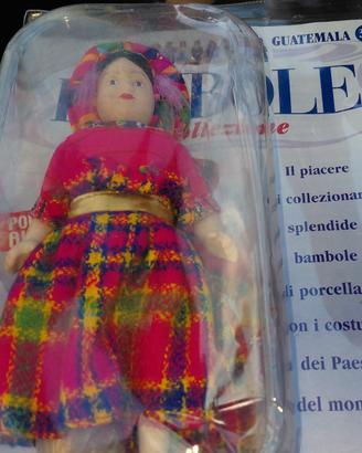 bambole porcellana dal mondo cole,zione 6