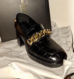 Décolleté Gattinoni vera pelle