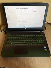 HP Pavilion Gaming Notebook (15-ak112nl / W4X11EA)