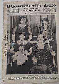 Giornale del 1925 con affrancatura