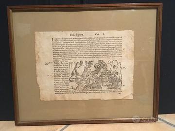 Quadro stampa vintage