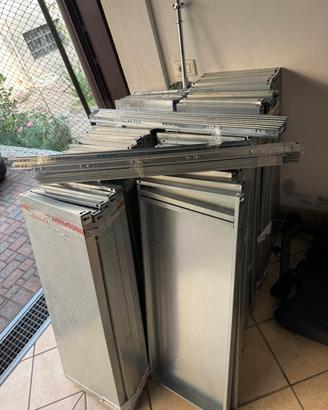 43 pannelli metallici zincati 100 × 40