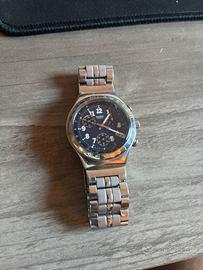 Swatch Irony Chrono Acciaio Quadrante Blu - Vintag