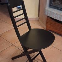 2 sedie pieghevoli calligaris 
