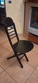 2 sedie pieghevoli calligaris 
