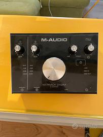 Scheda audio M-audio M-track 2x2