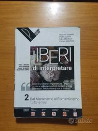 libro di italiano (liberi di interpretare) 