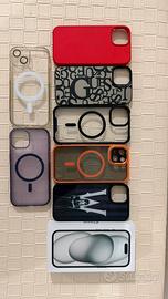 Cover iPhone 15(tutte insieme 15€)