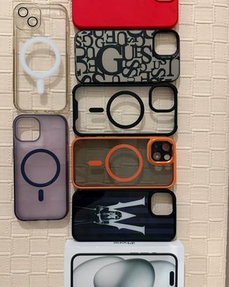 Cover iPhone 15(tutte insieme 15€)