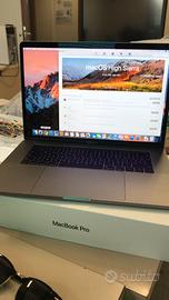 MacBook Pro 15" 2017 - 2,8 GHz Intel Core i7