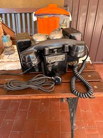 Raro Telefono  Militare Britannico WW2  Vintage