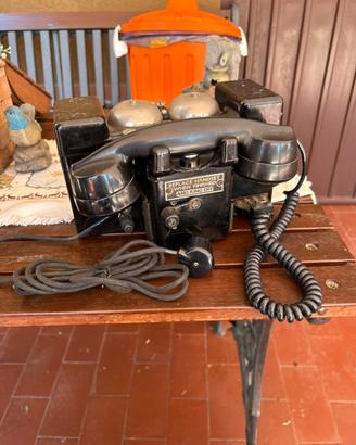 Raro Telefono  Militare Britannico WW2  Vintage