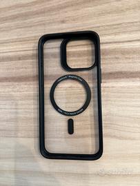 Cover iPhone 15 PRO Max Trasparente con MagSafe