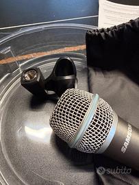 Microfono Samson Q4 dinamico con cavo e clip