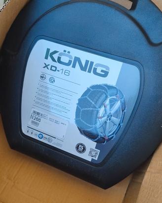 Catene neve Konig XG-16 266 NUOVE!