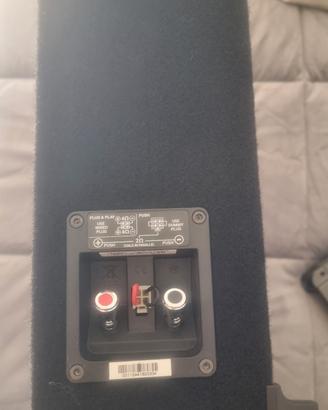 amplificatore e sub wufer