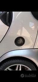 Adesivi logo brabus per smart 450 resistenti UV