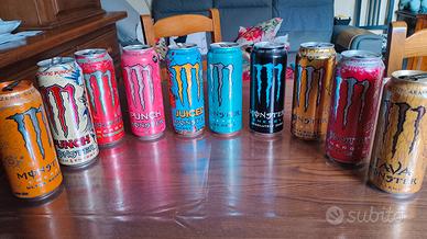 N 10 lattine Monster vuote 