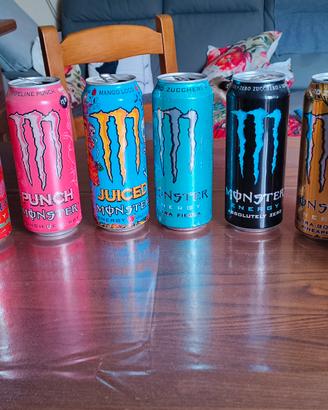 N 10 lattine Monster vuote 
