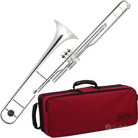 Trombone  Alysee a Pistoni Argentato
