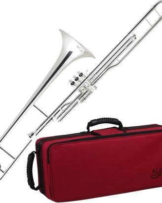 Trombone  Alysee a Pistoni Argentato